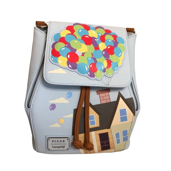 Pixar Up Balloon Flap Backpack/Crossbody - Picture 1 of 7